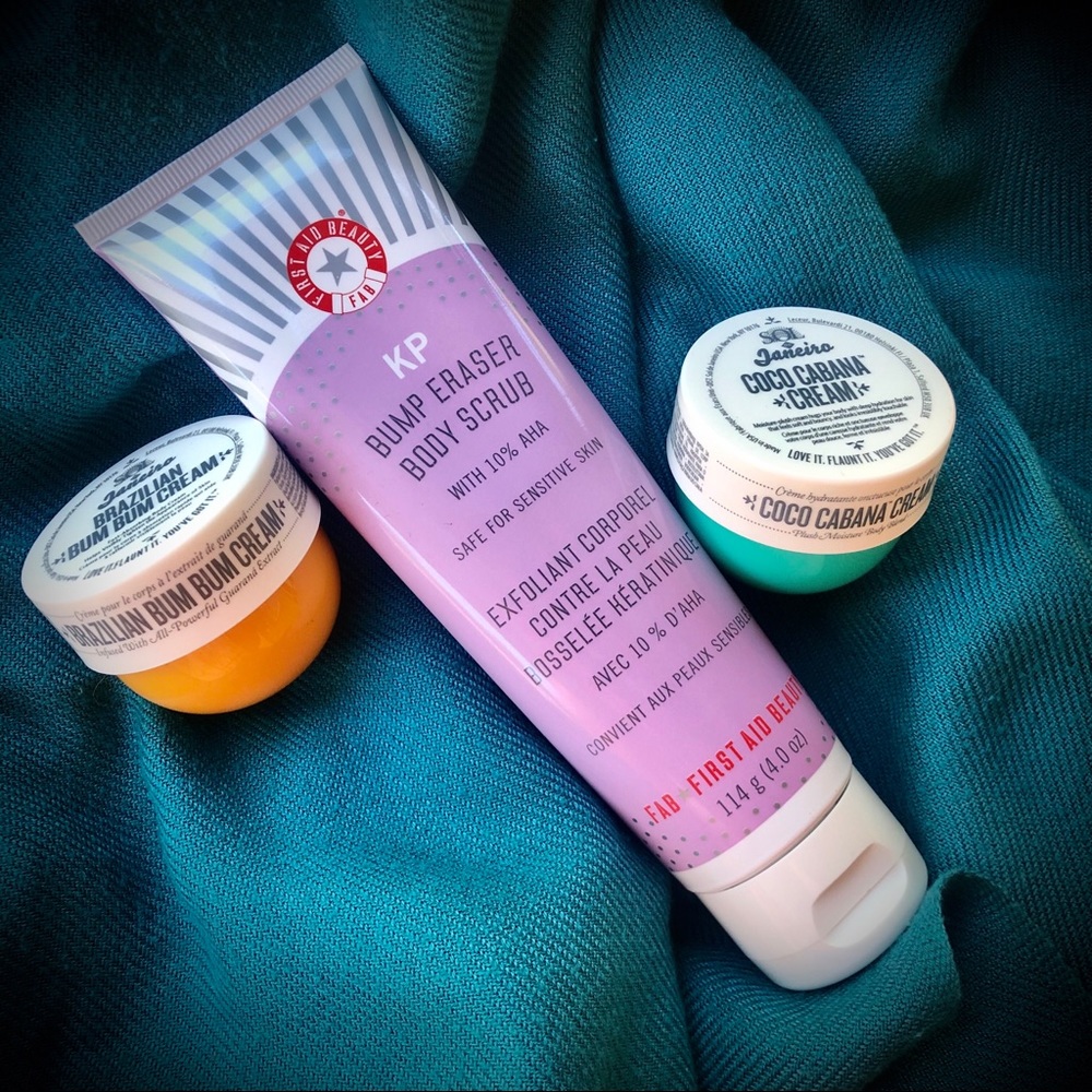 Body Scrub & Body Cream